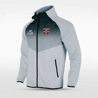 Historic Maya - Customized Men's Sublimated Full-Zip Waterproof