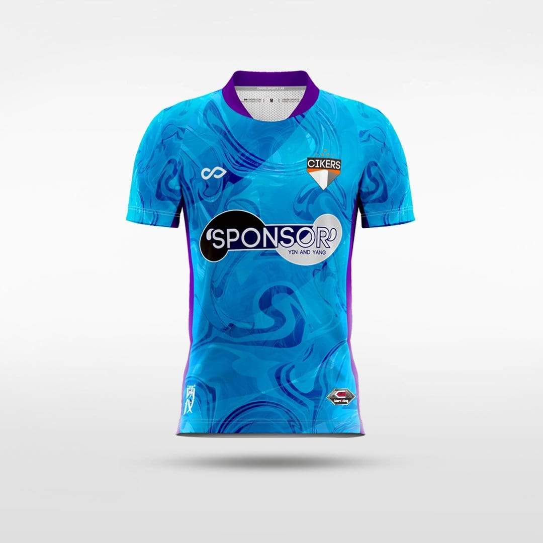YIN AND YANG - Customized Kid's Sublimated Football Jersey