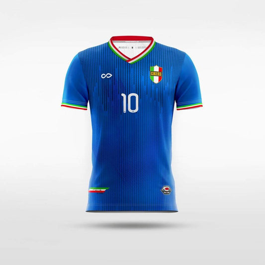Team Italy - Customized Kid's Sublimated Football Jersey