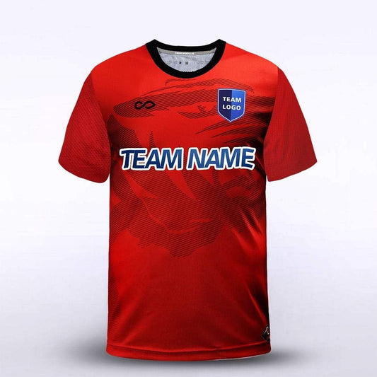 Tiger Blood - Customized Kid's Sublimated Football Jersey