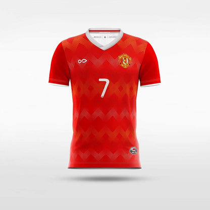 United - Customized Kid's Sublimated Football Jersey
