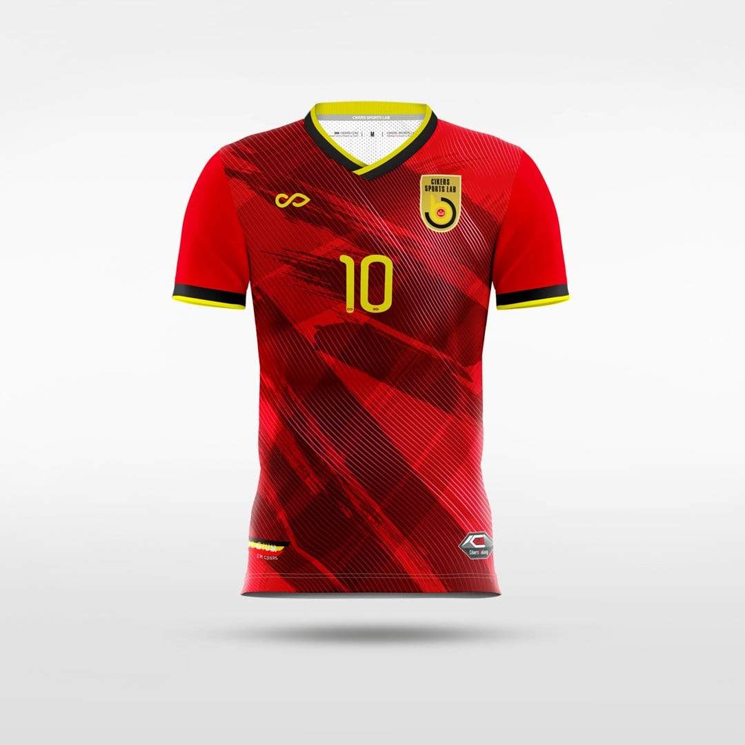 Team Belgium - Customized Kid's Sublimated Football Jersey