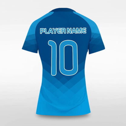 Continent - Customized Women's Sublimated Football Jersey