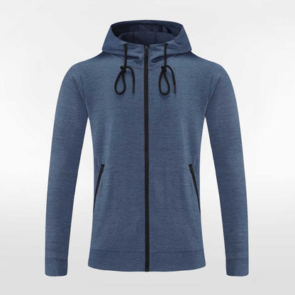Customized  Hood Full Zip Jacket