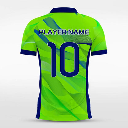 Streamer - Customized Men's Sublimated Football Jersey