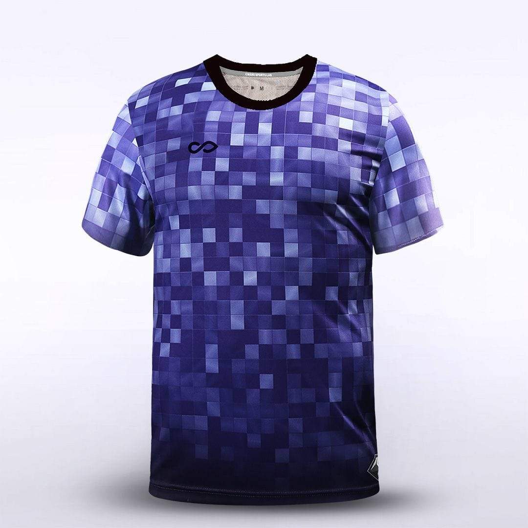Pixel Mosaic - Customized Kid's Sublimated Football Jersey