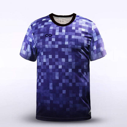 Pixel Mosaic - Customized Kid's Sublimated Football Jersey