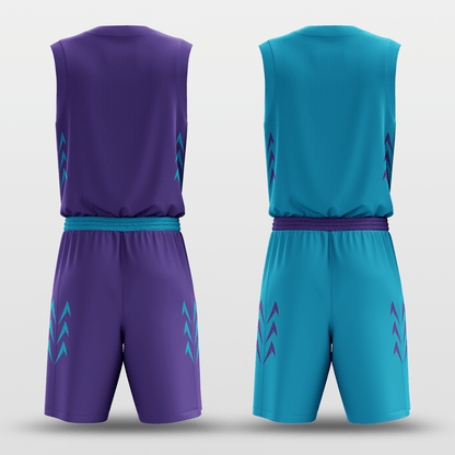 Classic57 - Customized Reversible Sublimated Basketball Set