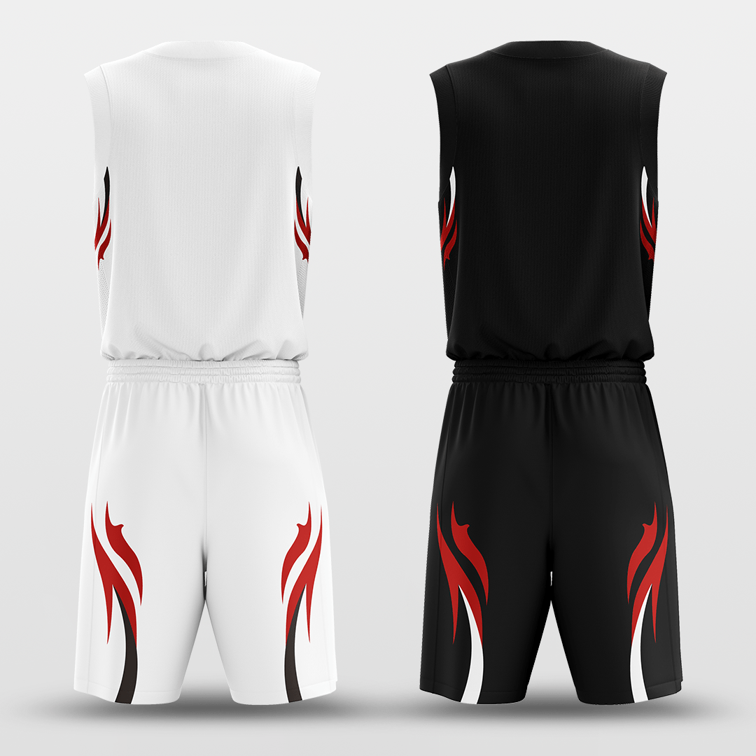 Shadowflame - Customized Reversible Sublimated Basketball Set