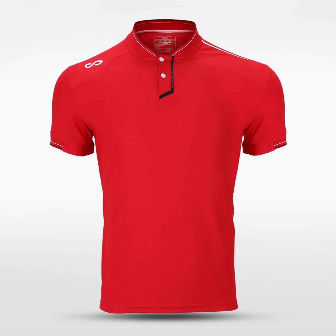 Adult Stand Collar Polo Shirt Pro