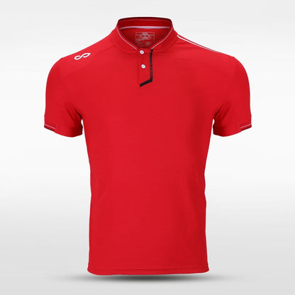 Adult Stand Collar Polo Shirt Pro