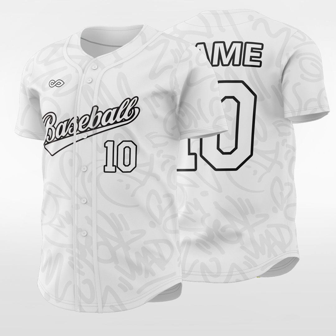 Supermacy - Customized Men's Sublimated Button Down Baseball Jersey
