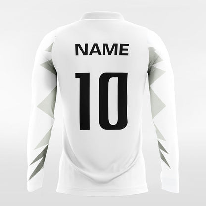 Light and Shadow ¢ñ - Customized Men's Sublimated Long Sleeve Football Jersey