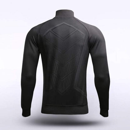 Customized Adult Jacquard Weave Full-Zip Jacket