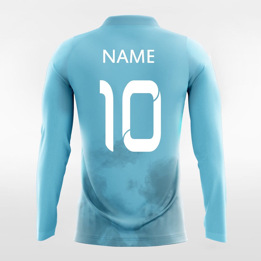 Mist - Customized Men's Sublimated Long Sleeve Football Jersey