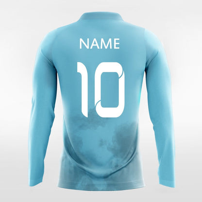 Mist - Customized Men's Sublimated Long Sleeve Football Jersey