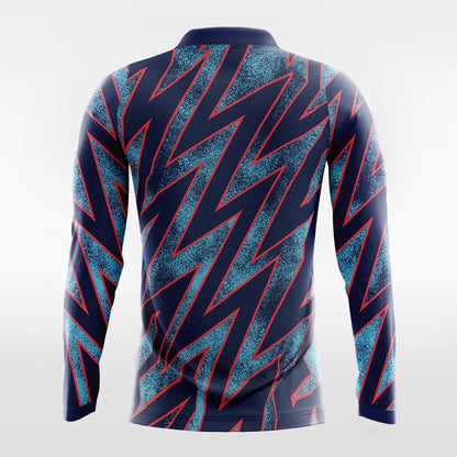 Pop Camouflage 2 - Customized Men's Sublimated Long Sleeve Football Jersey