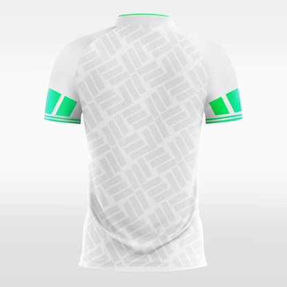 Tetris - Customized Men's Sublimated Football Jersey -Fluorescent