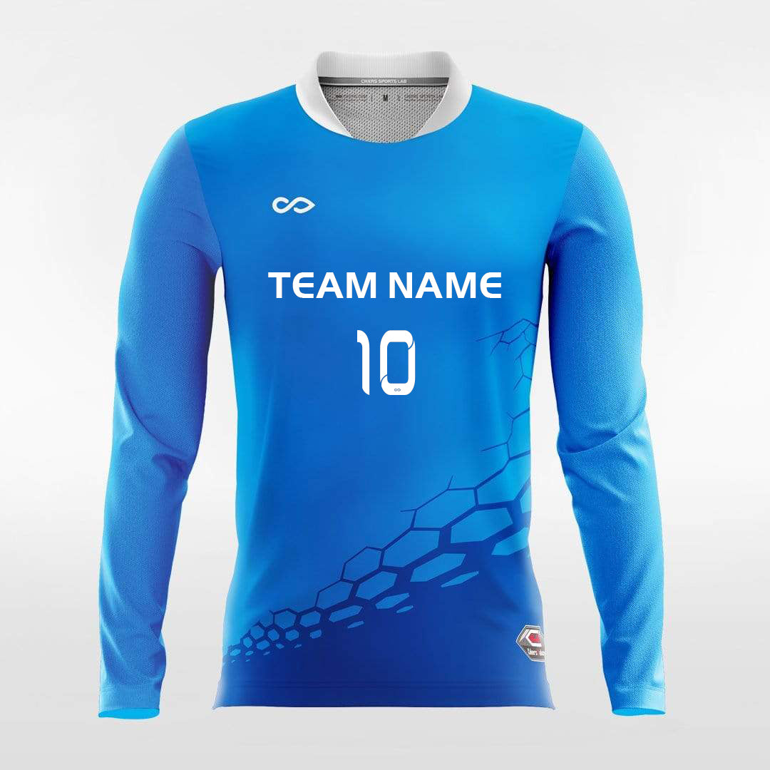 Dragon Vein - Customized Men's Long Sleeve Football Jersey