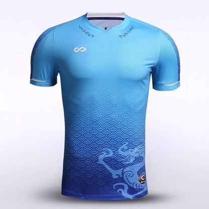 Dragon Fire - Customized Men's Football Jersey