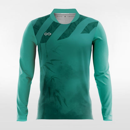 Mist - Customized Men's Sublimated Long Sleeve Football Jersey
