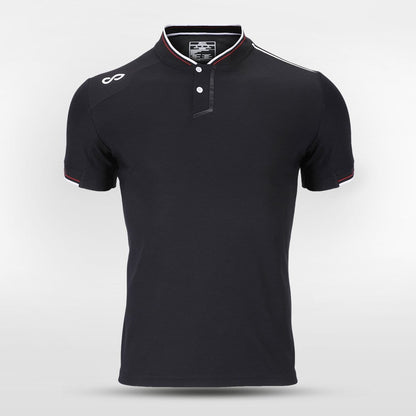 Adult Stand Collar Polo Shirt Pro