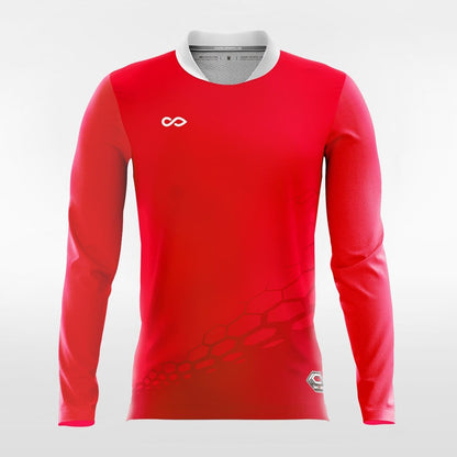 Dragon Vein - Customized Men's Long Sleeve Football Jersey