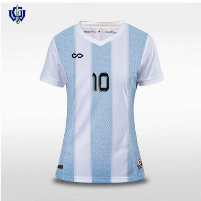 Hand of God - Customized Women's Sublimated Football Jersey