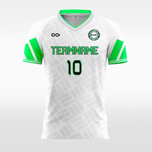 Tetris - Customized Men's Sublimated Football Jersey -Fluorescent