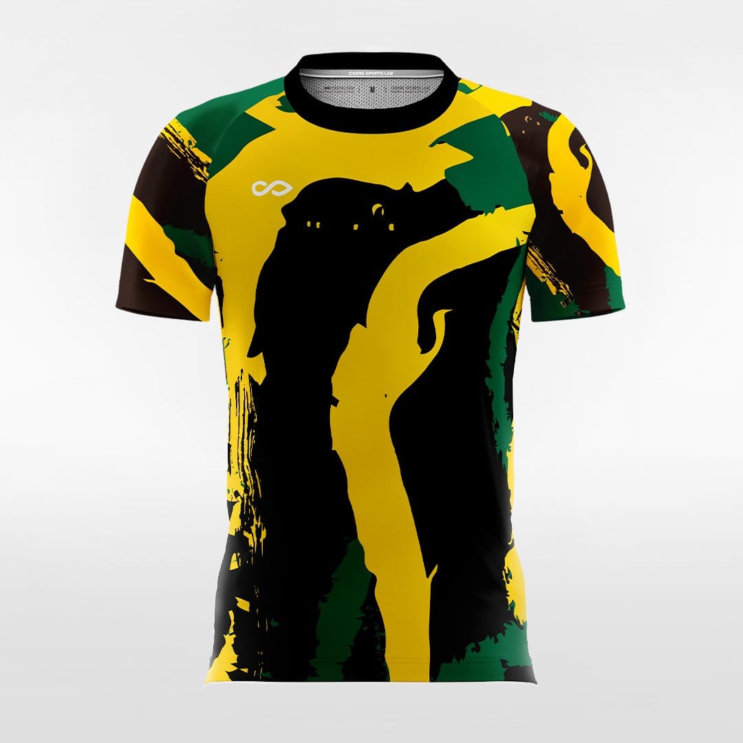 Pop Camouflage 1 - Customized Men's Sublimated Football Jersey