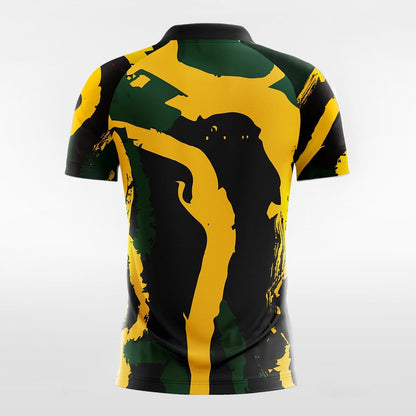 Pop Camouflage 1 - Customized Men's Sublimated Football Jersey