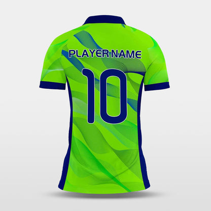Streamer - Customized Women's Sublimated Football Jersey