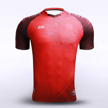 Artificial Intelligence -Customized Men's Football Jersey - Transfer Print