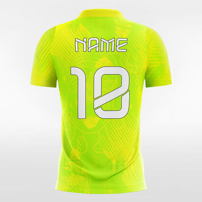 Tiger - Customized Men's Fluorescent Sublimated Football Jersey