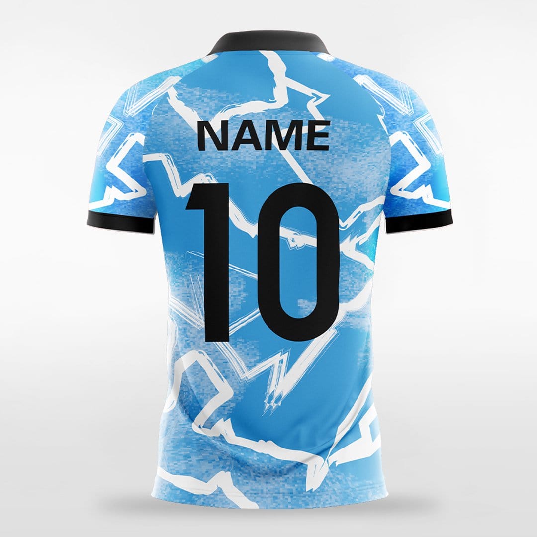 Pop Camouflage 4 - Customized Men's Sublimated Football Jersey