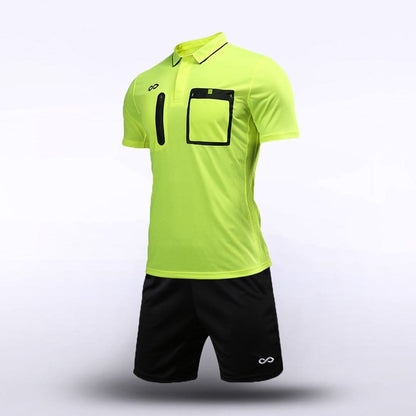 Balance Referee Suit - Customized Men's Soccer Uniform - Vinyl Print