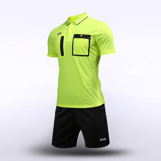 Balance Referee Suit - Customized Men's Soccer Uniform - Vinyl Print