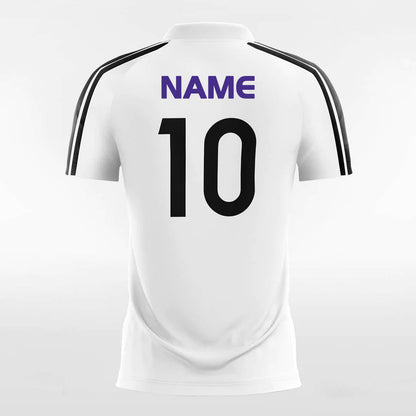 Classic White - Customized Men's Sublimated Football Jersey