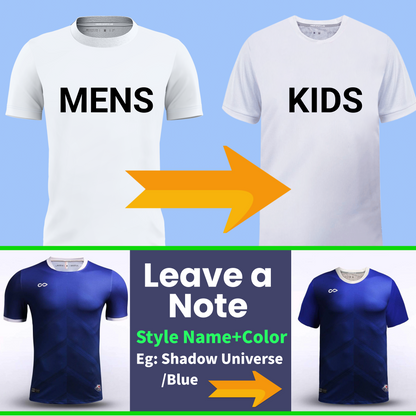 Any Style of Men's - Customized Kid's Sublimated Football Jersey