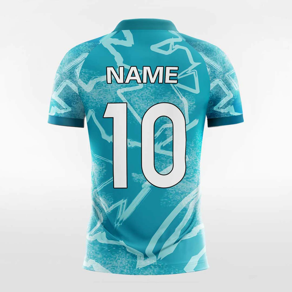 Pop Camouflage 4 - Customized Men's Sublimated Football Jersey