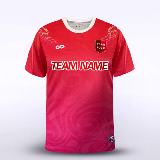 Fine Drizzle - Customized Kid's Sublimated Football Jersey