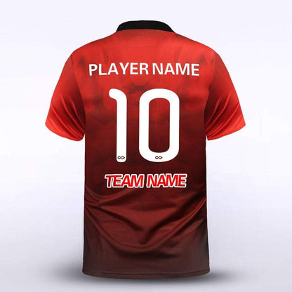 Space Vapor - Customized Kid's Sublimated Football Jersey
