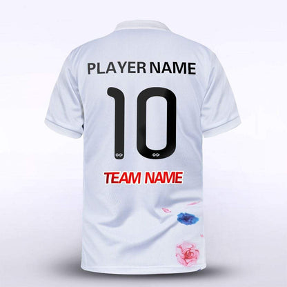 Flower Meadow - Customized Kid's Sublimated Football Jersey