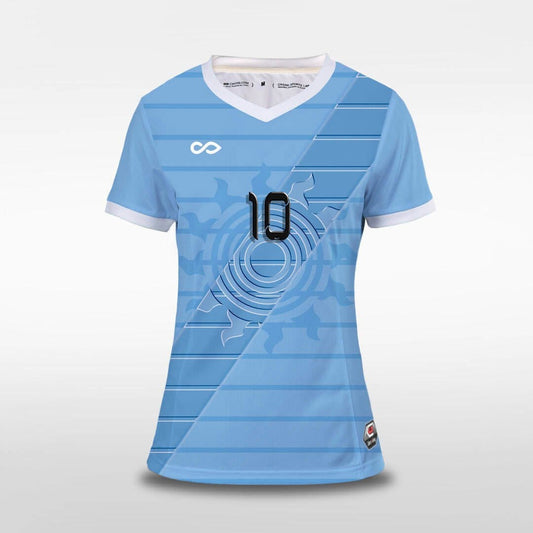 Cyclone Thrust - Customized Women's Sublimated Football Jersey