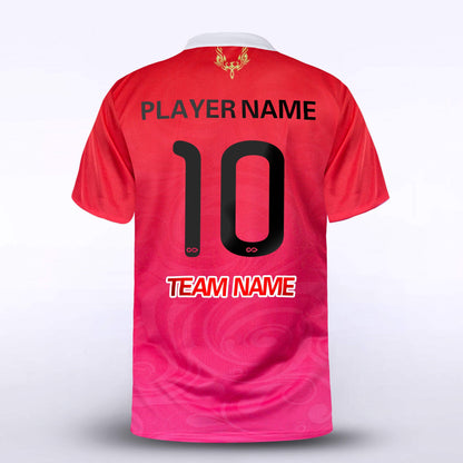Fine Drizzle - Customized Kid's Sublimated Football Jersey