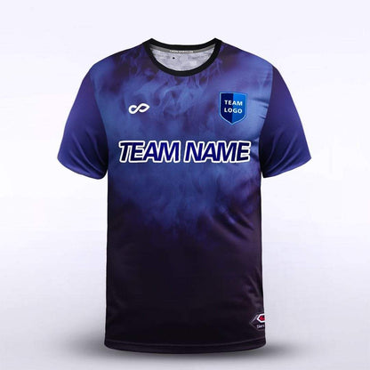 Space Vapor - Customized Kid's Sublimated Football Jersey