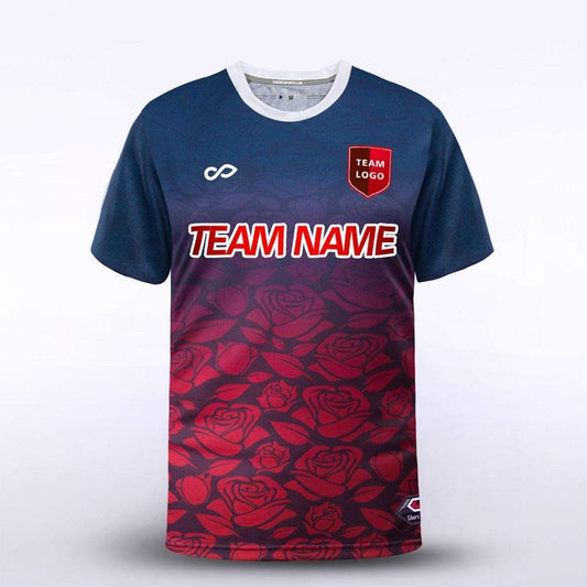 Flower Virtue - Customized Kid's Sublimated Football Jersey