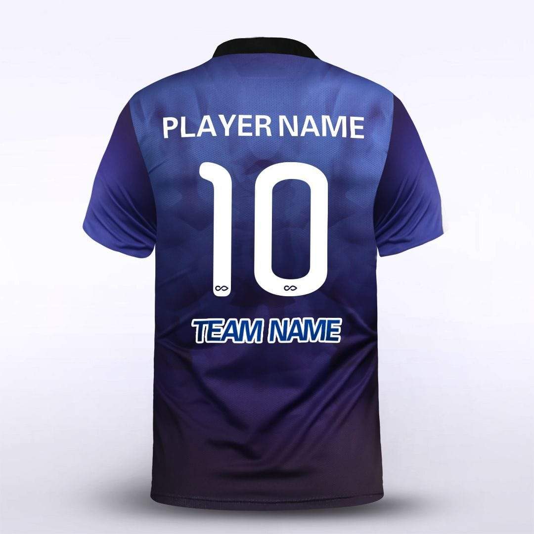 Space Vapor - Customized Kid's Sublimated Football Jersey