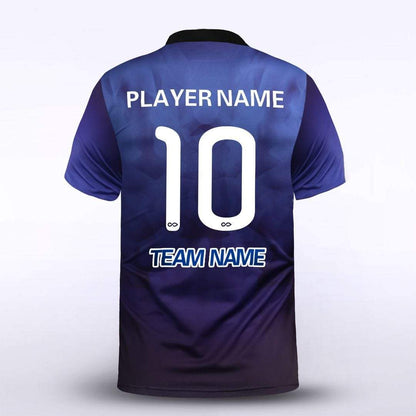 Space Vapor - Customized Kid's Sublimated Football Jersey