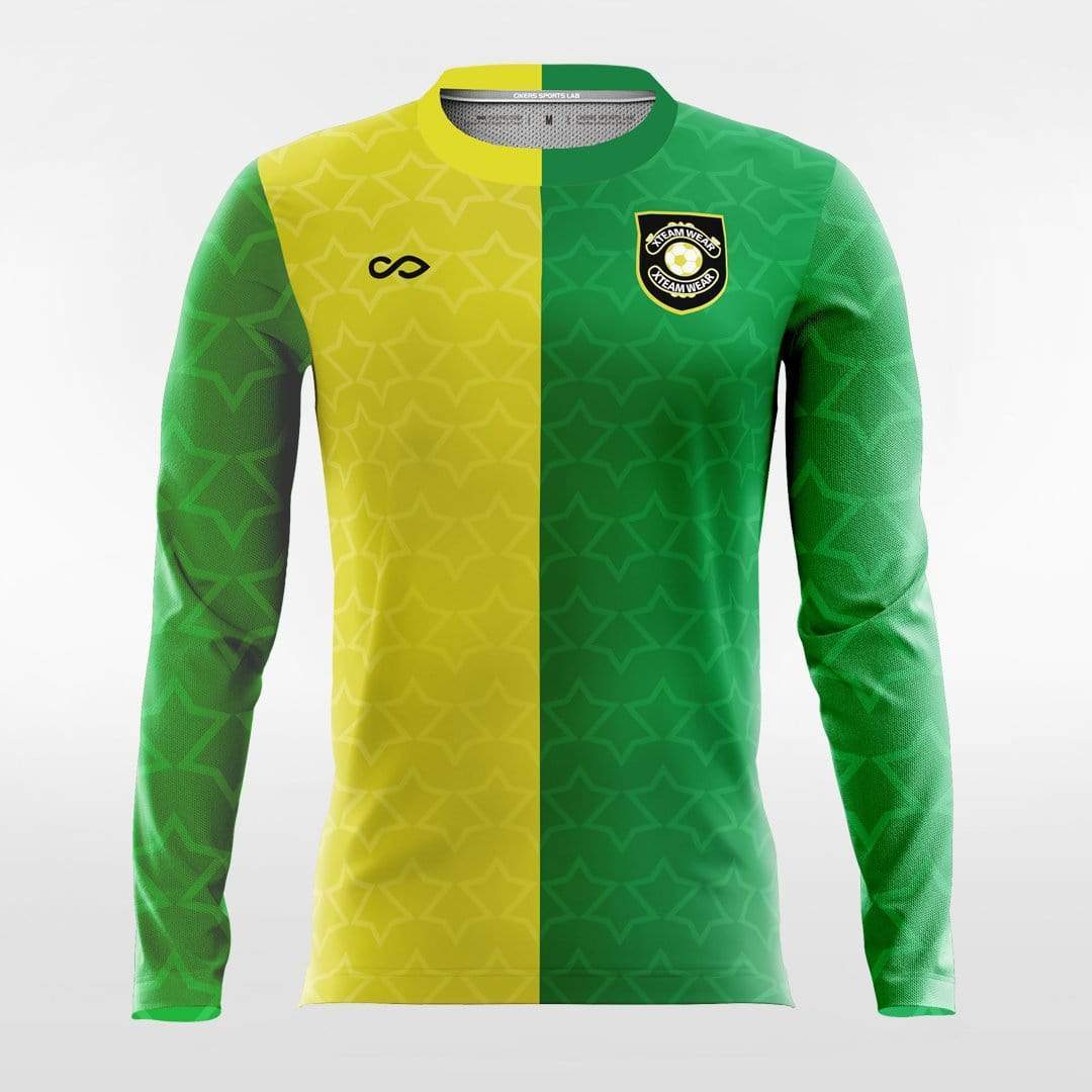 Herdsman - Customized Men's Sublimated Long Sleeve Football Jersey
